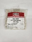 QTY/200 Hyde Tools 19600 Tile Spacer 1/4" Thick White. Fixed Price $13.00.