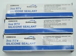 Lot Of (3) Construct Pro 100% Rtv Clear Silicone Adhesive Sealant Oz. Tube). Fixed Price $19.99.