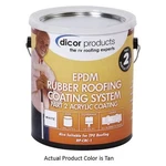 Dicor RPCRCT1 128 Oz. Acrylic Epdm Rubber Tan Roof Coating. Fixed Price $122.88.