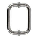 Crl BM6X6CH Polished Chrome 6" Series Tubular Back-to-back Pull Handle. Fixed Price $35.59.