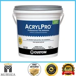 Custom Acrylpro 1 Gal Professional Ceramic Tile 72 Hr. Dry Time Adhesive. Fixed Price $24.99.