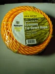 Wellington 1/2 In. Dia. X 100 Ft. Yellow Twisted Polypropylene Rope -pack Of. Fixed Price $44.99.