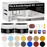Globalcom Tile And Granite/marble Repair Kit, Porcelain Stone Quartz Coun.... Fixed Price $32.39.