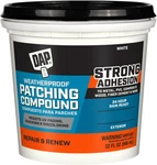 Weatherproof Patching Compound, White, 32 Oz (7079818787). Fixed Price $26.97.