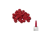 Premium Caulk Saver Caps - (50 Pack) Durable Latex Tube Sealers With Ea.... Fixed Price $16.32.