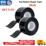 2PCS Black Rubber Silicone Repair Waterproof Adhesive Tape Rescue Self Fusing. Fixed Price $9.99.