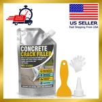 Self-leveling Concrete Crack Filler High Elasticity Liquid Cement Repair Sealant. Fixed Price $19.99.