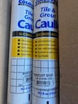 (10 Pack) Color Fast Tile & Grout Calulk Siliconized Acrylic Biscuit Sand. Fixed Price $74.40.