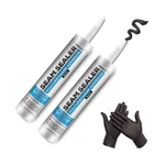 2 Pack Polyurethane Seam Sealer Automotive Compound Black Paintable. Fixed Price $36.57.