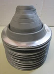 (10) Dektite DF103G Retrofit 5-127MM Pipe Boot Roof Flashing. Fixed Price $175.00.