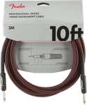 Genuine Fender Professional Series Guitar/instrument Cable - Red Tweed 10' Ft. Fixed Price $21.99.