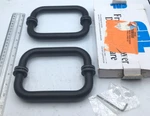 Crl Lot Of 2 Frameless Shower Door Hardware Pull Oil Rub Bze BM6X60RB New Read. Fixed Price $85.00.