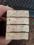 (4-PCS) Federal Mogul 471264 .625 X 1.250 National Oil Seal (TA1MS). Fixed Price $20.00.