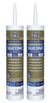2 Ge Advanced Silicone White Window & Door Caulk Sealant 10.1OZ Waterproof. Fixed Price $29.99.