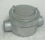 Emerson Oz Gedney No. GUJC75 Haz Loc Cond Outlet Box Silver. Fixed Price $150.50.