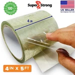Flex Waterproof Rubberized Tape Super Strong 4" 5FT Repair Seal Patch Clear. Fixed Price $9.99.