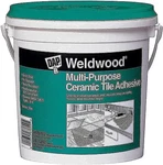 Dap Weldwood Multi-purpose Ceramic Tile Adhesive, 32.0 Fl Oz Off White 1EA. Fixed Price $23.06.