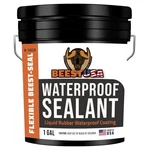 Beest Liquid Rubber Waterproof Sealant Black, 1 Gallon Covers Up To 25-35 Sq Ft. Fixed Price $69.22.