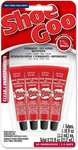 Shoegoo 5510110 Mini Adhesive (4 Pack), 0.18 Fl. Oz., Clear. Fixed Price $18.72.