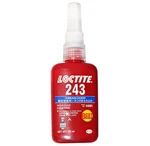 Loctite 243 Threadlocker Blue Liquid 50ML - Prevents Loosening & Rust. Fixed Price $28.34.