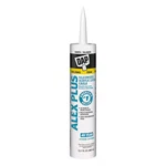 Dap 18152 Silicone Caulk, 10 Oz, Cartridge, White, Base, Alex Plus. Fixed Price $5.79.