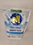 All Mighty Pacs Laundry Detergent Free Clear For Sensitive Skin, Pouch, 39 Count. Fixed Price $21.59.