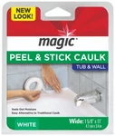 Magic 3016 Peel & Stick Caulk Tub Wall White 1-5/8" 11' Shower Water Seal. Fixed Price $6.99.