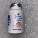 Permatex 80632 Thread Sealant With Ptfe, 4 Oz. White. Fixed Price $12.99.