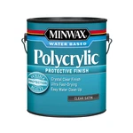 Minwax 13333 Polycrylic Protective Finish, Satin Clear, 1-GALLON Quantity 2. Fixed Price $148.79.