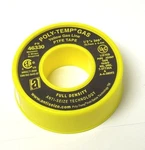 Anti-seize 46330 Poly-temp Yellow Gas Line Ptfe Tape 1/2" X 260" 048ER05. Fixed Price $11.82.