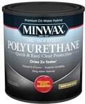 Minwax 630200444 Water Based Oil-modified Polyurethane, Quart, Semi-gloss. Fixed Price $38.15.