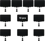 10 Pack Double Head Display Clips Rotating Reuse Sign Price Tag Merchandise. Fixed Price $33.99.