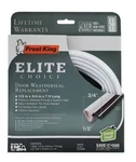 Frost King ES184W Elite White Door Weatherseal Replacement 1/2" X 3/4" 7'. Fixed Price $10.69.
