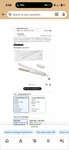 Kristin Ess 3-IN-ONE Titanium Flat Iron 1-1/4 In, White/gold, 440. Fixed Price $60.00.