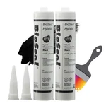 Black Paintable Hybrid Bioseal Silicone Sealant Caulk Waterproof 10.... Fixed Price $34.43.