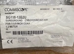 SG158-12B2U Commscope Sureground Grounding Kit For 1-5/8" Coax Cable.. Fixed Price $12.00.