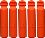 (25 Pack) Lil Pecker Saver Sealer Caps - Caulking Tube Covers Orange. Fixed Price $24.99.