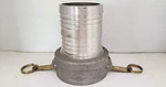Dixon G400-C-AL Cam & Groove Hose Female Coupler, 4" Alum, Brass Handles, Nnb. Fixed Price $52.95.