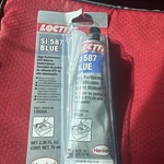 Henkel Loctite 587 Blue 1-TUBE Rtv Silicone Sealant Gasket Maker, 70ML. Fixed Price $12.95.
