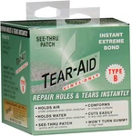 Tear-aid Vinyl Patch Kit Type B,see-thru,uv Resistant,repair Holes&tears. Fixed Price $42.99.