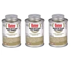 (3) Oatey #31012 Clear Plumbing Cement For Pvc Pipes Oz Total New. Fixed Price $11.90.