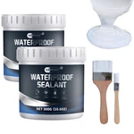 Invisible Waterproof Agent, 2 * 10OZ Transparent Sealant Set, Trans.... Fixed Price $23.84.