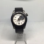Fastrack 3006TP01 Analog Men's Sports Watch White Dial Black Rubber Strap. Fixed Price $45.00.