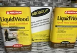 Abatron Liquidwood Kit Part & + Abosolv Solvent 1 Qt Each Nos Open Box. Fixed Price $83.30.