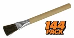 Qty 144 Toledo Pipe Thread Sealant Brush 6"X1/2" Wood Handle 1/8" Flat Bristle. Fixed Price $244.99.