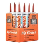 Sashco Big Stretch Acrylic Latex Caulking Sealant Redwood Pack Of 12. Fixed Price $127.57.