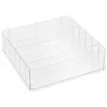 Acrylic Cash Storage Box Compartments Organized Money Retail Home Use Clear. Fixed Price $23.42.