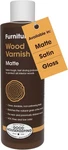 Furniture Clinic Wood Varnish Matte Polyurethane 250ML / 8.5 Oz,. Fixed Price $20.30.