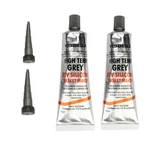 2PCS Grey Rtv Silicone Gasket Maker High Temp Sealant For Car Engine 6.0 Oz. Fixed Price $18.50.