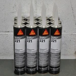 Expired 03/2025 - (12) Sika Black Polyurethane Sealant Adhesive 221, 10.1 Oz. Fixed Price $99.95.